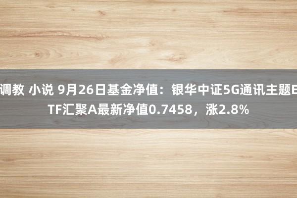 调教 小说 9月26日基金净值：银华中证5G通讯主题ETF汇聚A最新净值0.7458，涨2.8%