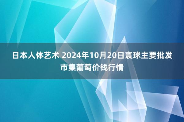 日本人体艺术 2024年10月20日寰球主要批发市集葡萄价钱行情